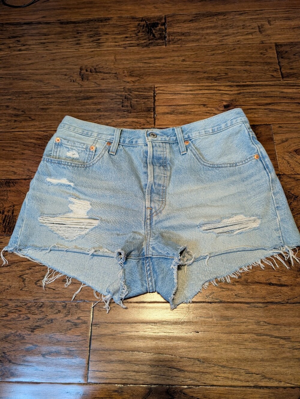 Levi's 501 Original Denim Jean Shorts Size 31